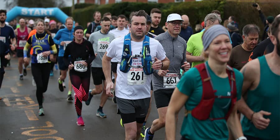 Autumn Blickling Half Marathon banner