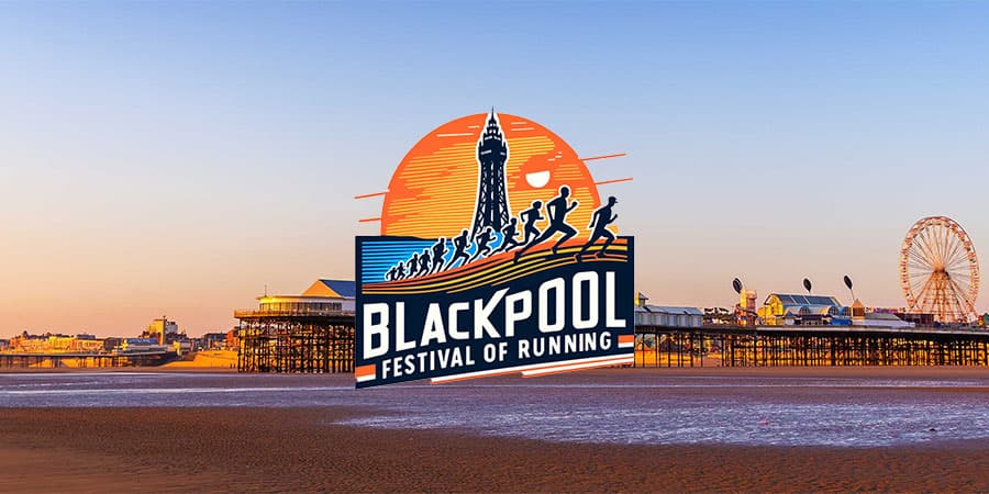 Blackpool Festival of Running banner