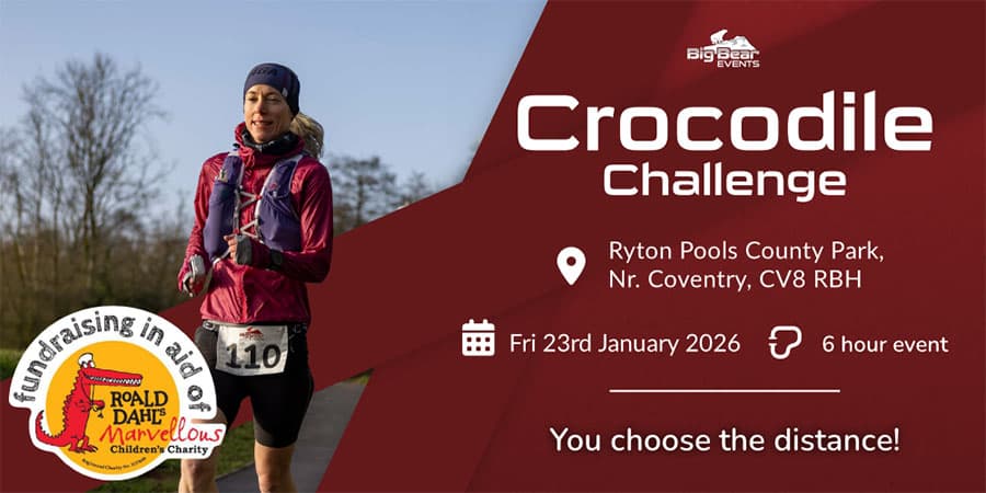 Crocodile Challenge: 6 Hour Running Race banner