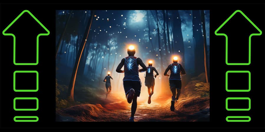 Dark Valley, Night Trails banner