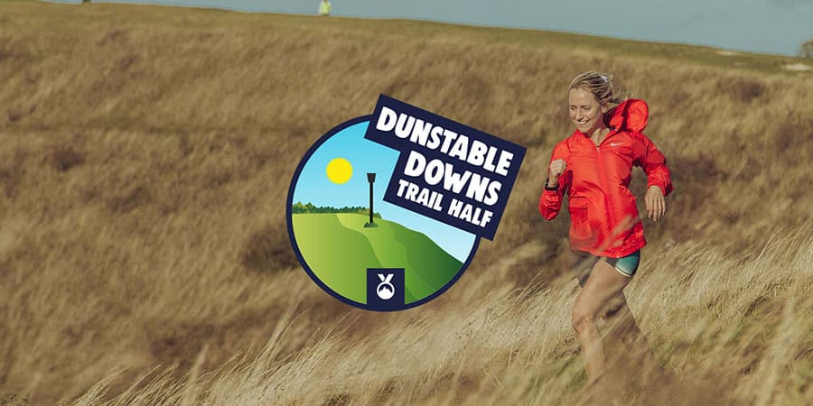 Dunstable Downs Trail Half Marathon banner