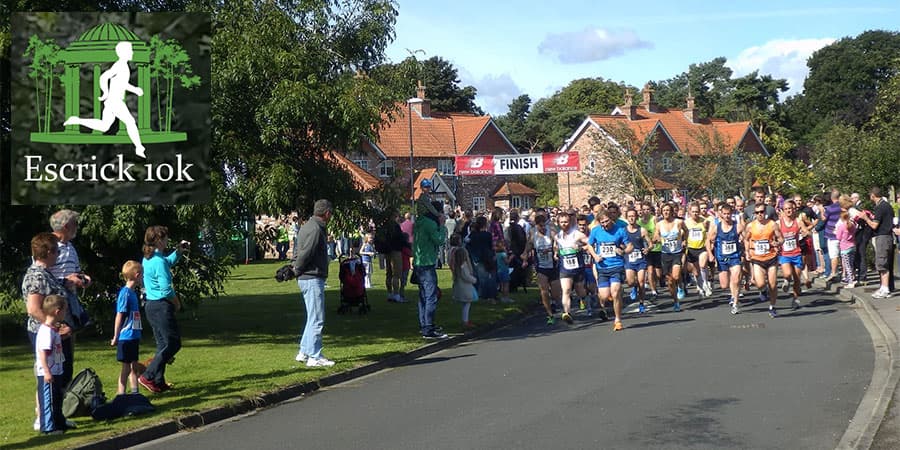 Escrick 10K banner