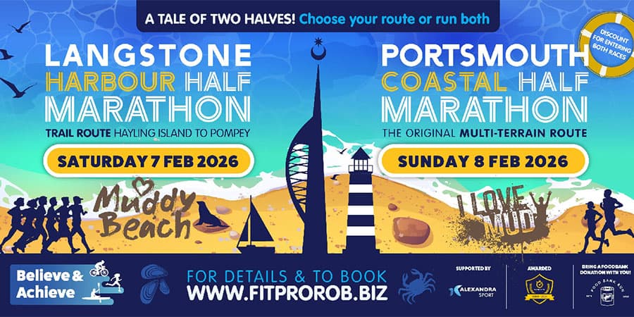 Great South Run banner