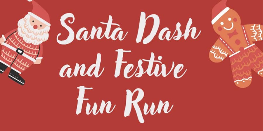 Lingwood Santa Dash & Fun Run banner