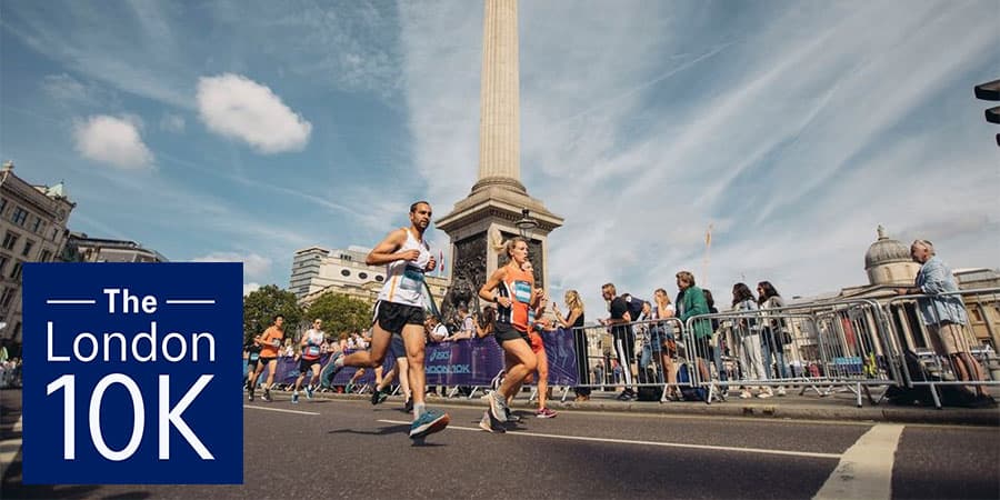 London 10K banner