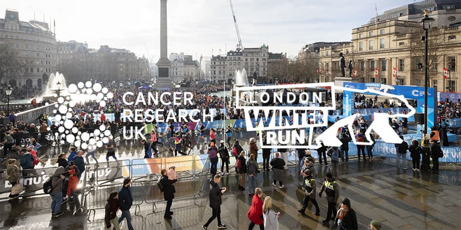 London Winter Run 10K banner