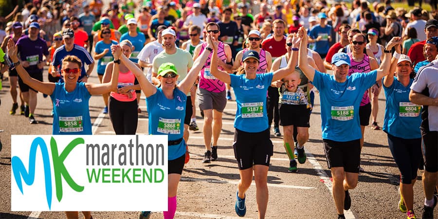 Milton Keynes Marathon Weekend banner