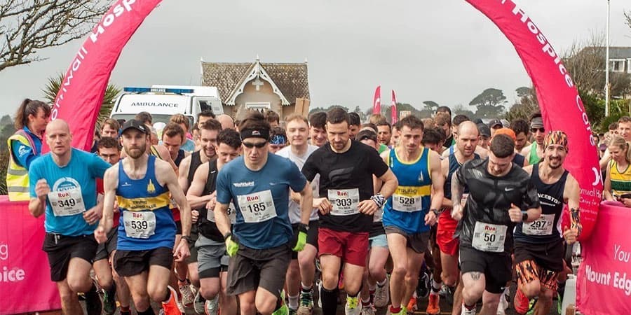 Run Falmouth Half Marathon banner