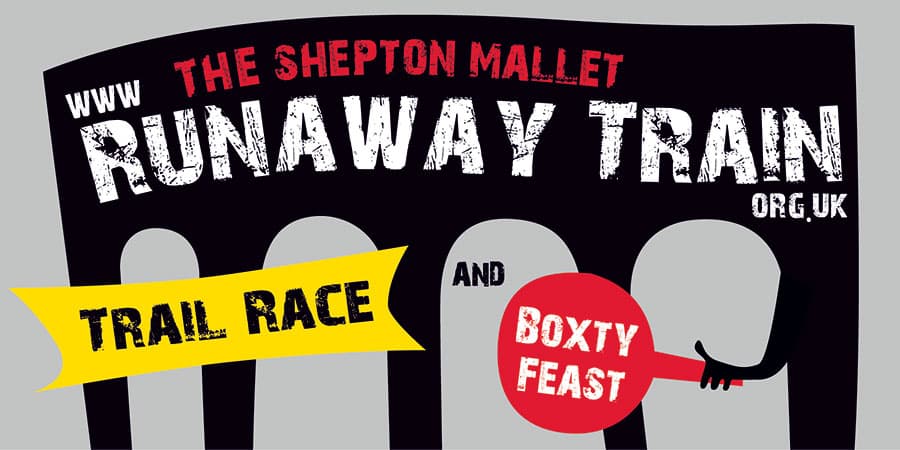 Runaway Train Trail Race banner