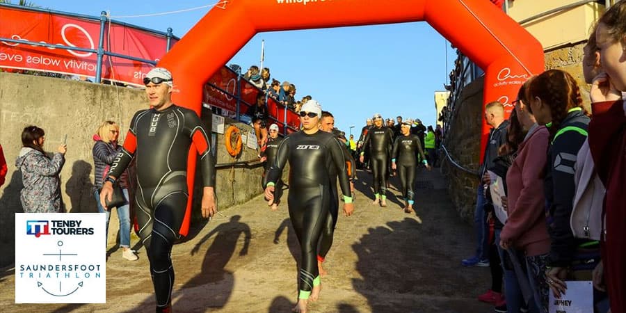 Saundersfoot Triathlon banner