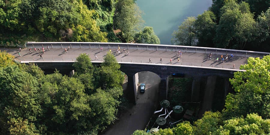 Two Tunnels Railway Races: February banner