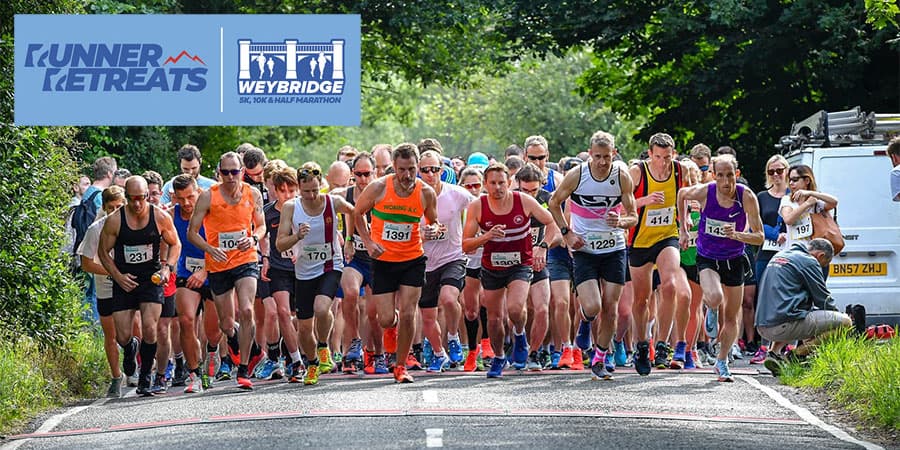 Weybridge 5K, 10K & Half-Marathon banner